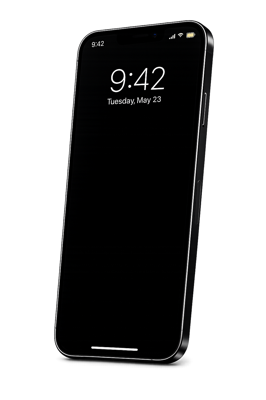 Smartphone showing missed-lead alerts